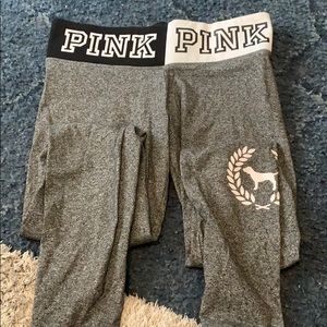 Size small Gray PINK leggings